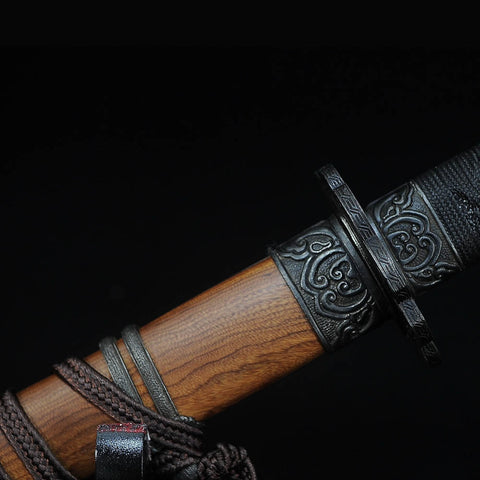 Sekiro Undead Cut katana with free sword bag and spare mekugi pins

