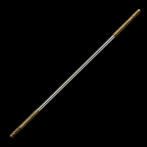 Polished silver stainless steel shaft reflecting traditional design of Sun Wukong's weapon
QQbxgmnjgb