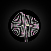 Black with a Blend of Purple Thickened Sageo