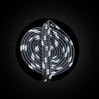 Black with a Blend of White Thickened Sageo