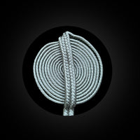 Solid Pale green Thickened Sageo