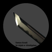 Kamasu kissaki(generally for ninjato)