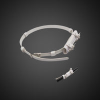 White_Single_Horizontal_Belt_Display_Rack