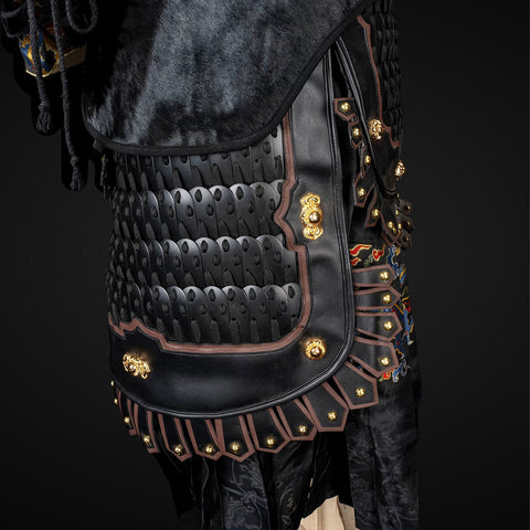 Vintage-style traditional Chinese battle armor, suitable for martial arts practice, tactical training, and cultural displays.