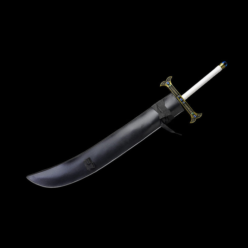 One Piece Dracule Mihawk Yoru Black Sword Replica Anime Katana 
