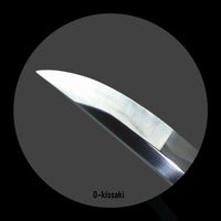 O-kissaki(large or long kissaki)