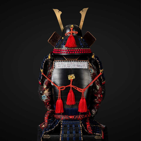 Samurai Armor Display Stand with Under Armor Protection

