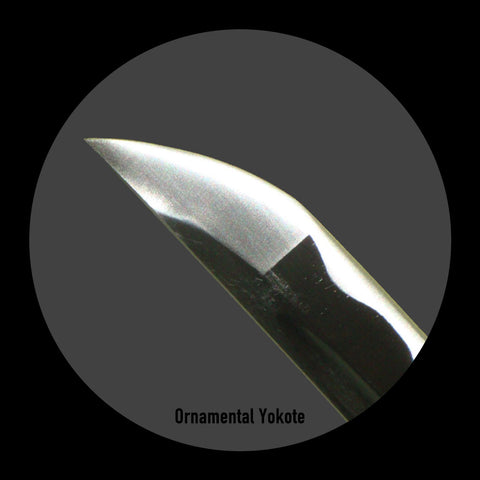 custom samurai swords for sale Ornamental-Yokote