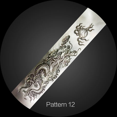 Smoke Pattern Blade — Limited Custom Katana Design	