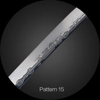 Pattern 15 – 3D Relief Vajra (Dorje)