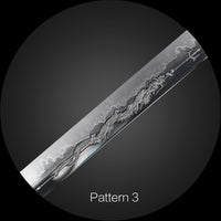 Pattern 3 – Flying Dragon Coiled Around Weapon