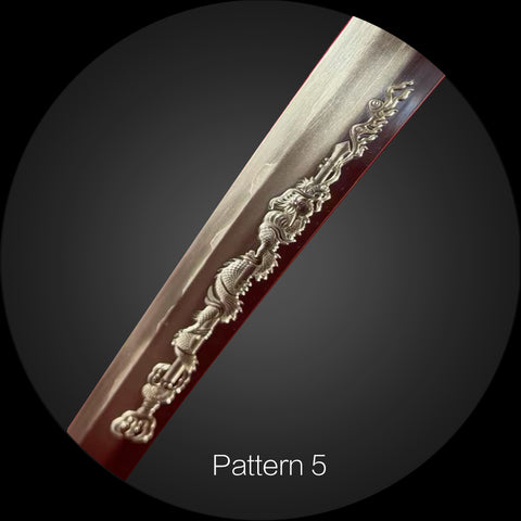 Anime Katana Replica with Custom Blade Engraving	