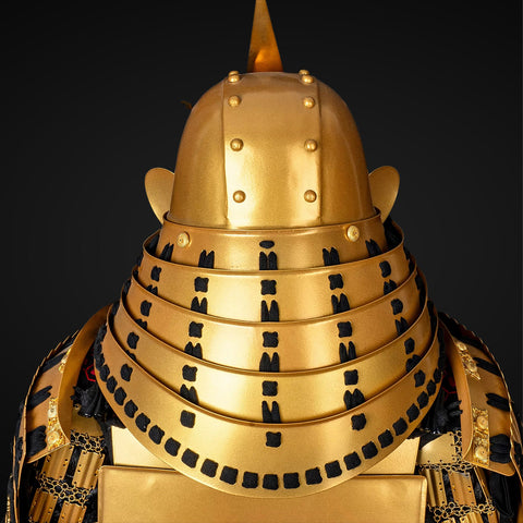 Life-Size Samurai Armor with Skyrim Glass Armor Detailing

