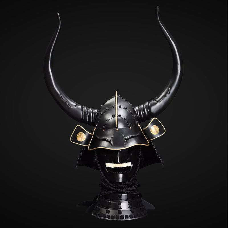 Handmade Life-Size Sanada Nobuyuki Clan Samurai Armor with Antlers 