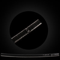 Black glossy lacquer saya with Brown Buffalo Horn.