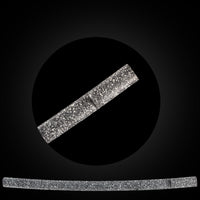 Black and white painted saya with Buffalo Horn