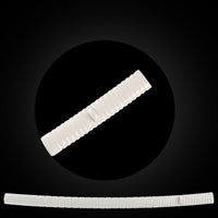 White cylindrical saya with Buffalo Horn