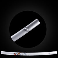 Silver saya with Buffalo Horn