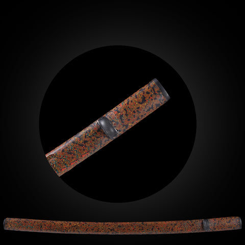 custom samurai swords for sale Classic saya.-COOLKATANA