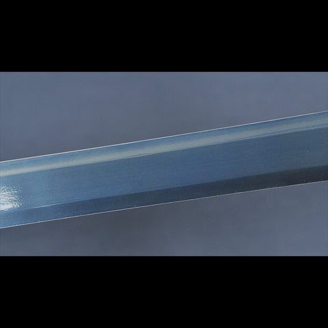 Detail of sheath mouth where blade enters	