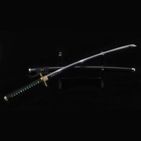 Hand-forged 1060 carbon steel katana blade

