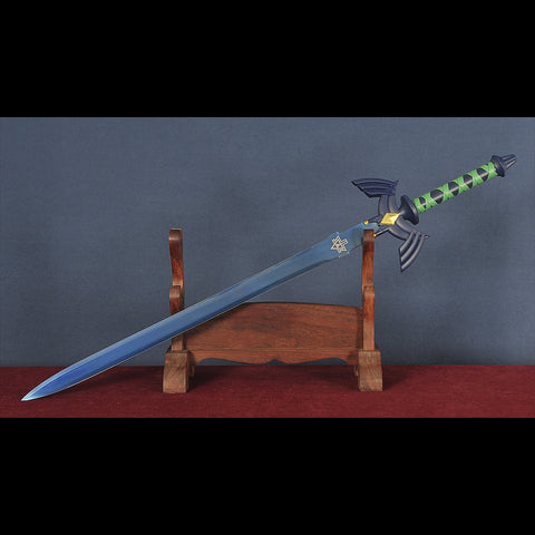 Blue/spine of the blade showing 6mm thickness	