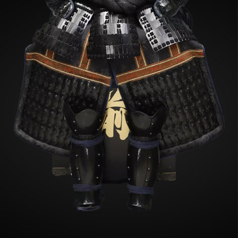 Japanese Tokugawa black samurai armor, comparable to the durability of Fallout power armor.

