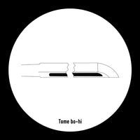 Tome Shinken Bo-hi(hi groove stopping before habaki)