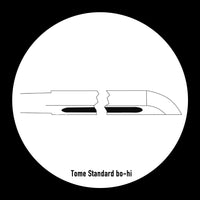 Tome Standard bo-hi(hi groove stopping before habaki)