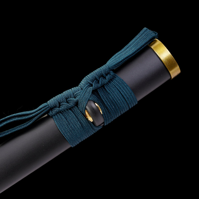 Handmade Kyoka Suigetsu Zanpakuto – T10 Clay-Tempered Battle-Ready Katana 