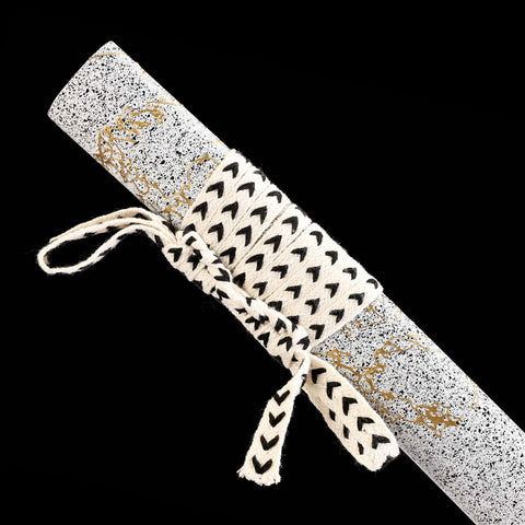 Solid Wood Piano Lacquer Saya Scabbard for Ghost of Yotei Soul Katana