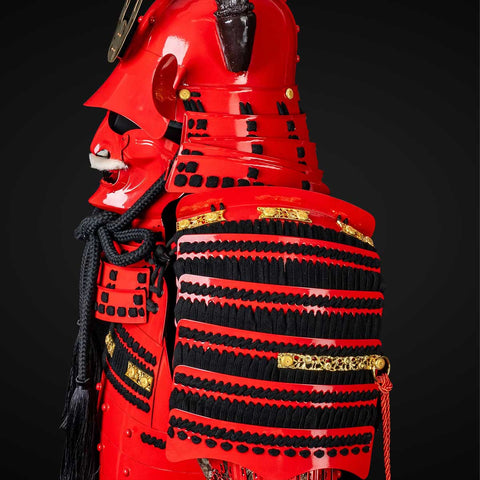 Masamune Date Samurai Armor with Black Blade Katana Influence

