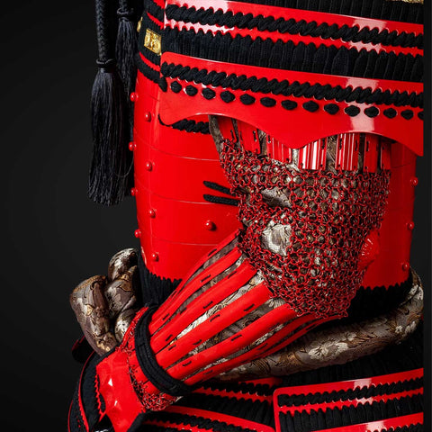 Authentic Samurai Armor with TWD Katana Battle Influence


