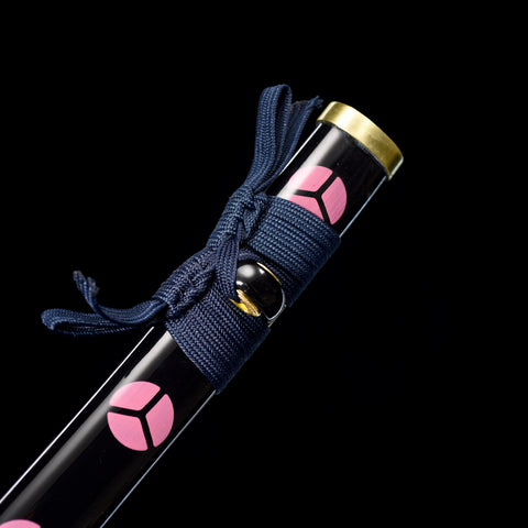 anime katana one piece roronoa zoro swords Shusui Sword Folded Steel Clay Tempered ITO SL-1279 COOLKATANA 5