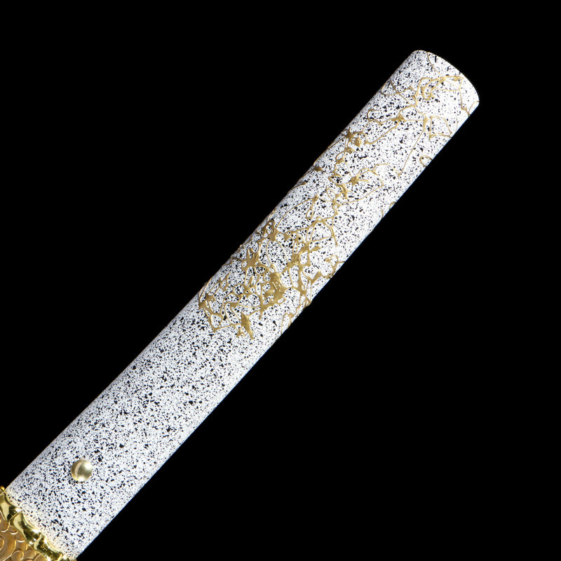 Ghost of Yotei Dark Night Gilded Katana – 1060 Hanazukuri 