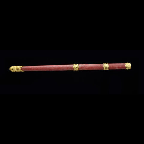 Handmade Chinese Sword Emperor Kangxi's Sword Folded Steel Blade Genuine Ryaskin Scabbard-COOLKATANA-SL-3017-U