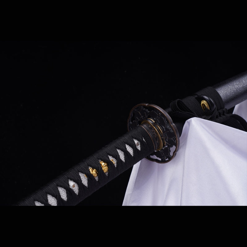 Hand Forged Japanese Iaito Practice Sword Aluminum Blade Alloy Tsuba Unsharpened - COOLKATANA 