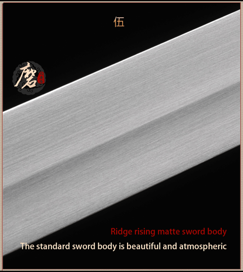 Chinese Sword Dragon Head Tai Chi Jian Stainless Steel Martial Arts Sword Longquan Sword-COOLKATANA