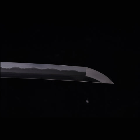 Hand Forged Japanese Samurai Sword Smelted Steel Sashikomi A+ Polishing Grade Clay Tempered-COOLKATANA-ZS-0026-U