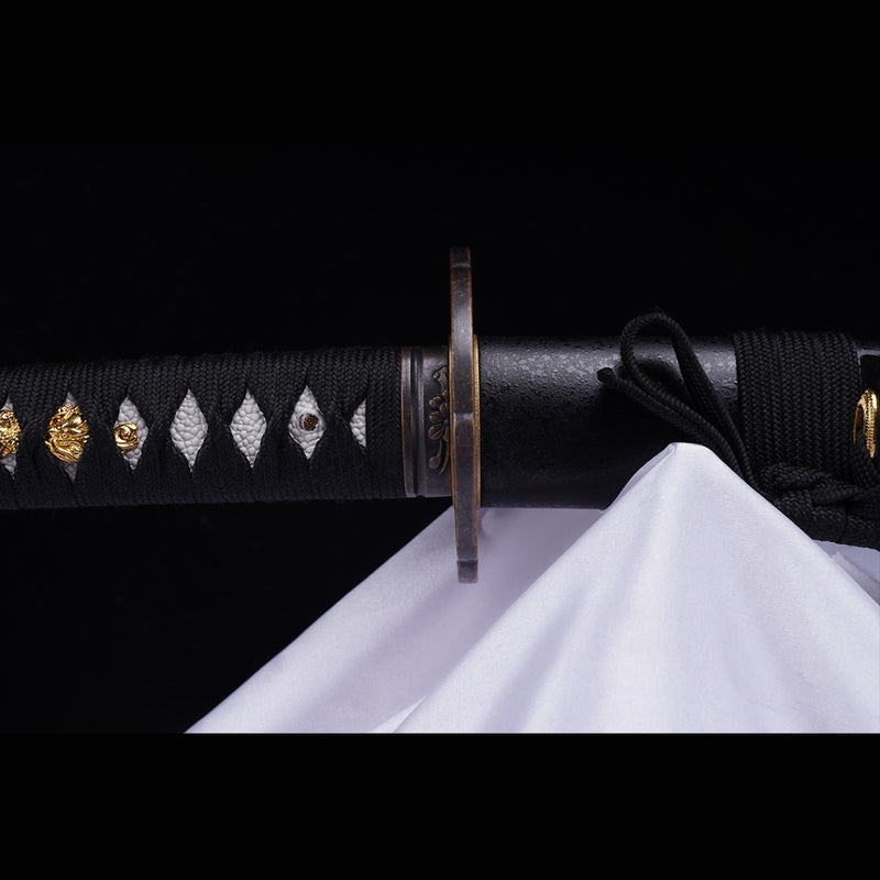Hand Forged Japanese Iaito Practice Sword Aluminum Blade Alloy Tsuba Unsharpened - COOLKATANA 