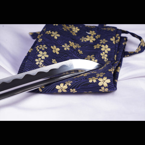 Hand Forged Japanese Samurai Katana Sword Manganese Steel Blade Oil Quenching Iron Tsuba-COOLKATANA