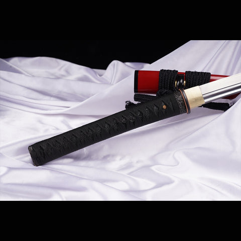 Hand Forged Japanese Samurai Katana Sword T10 Steel Blade Clay Tempered Full Tang-COOLKATANA-ZS-0059-U