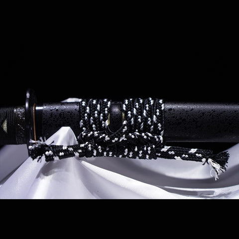 Hand Forged Japanese Samurai Sword High Hardness High Toughness Tool Steel Vacuum+Cryogenic-COOLKATANA-ZS-0014-U