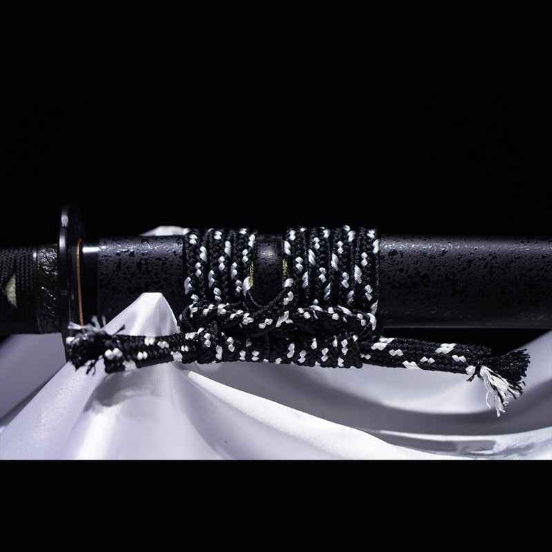 Hand Forged Japanese Samurai Sword High Hardness High Toughness Tool Steel Vacuum+Cryogenic - COOLKATANA 