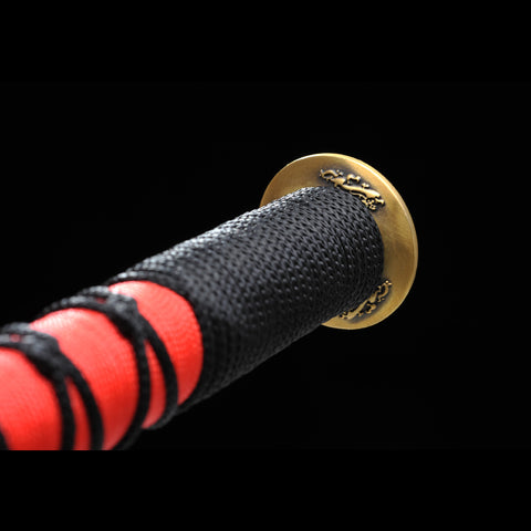Handmade Chinese Sword Double Dragon Han Jian Folded Steel Eight-Sides Blade-COOLKATANA-SL-6029-U