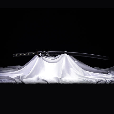 Hand Forged Japanese Samurai Sword High Hardness High Toughness Tool Steel Vacuum+Cryogenic-COOLKATANA-ZS-0014-U