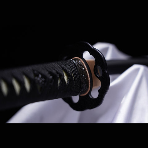 Hand Forged Japanese Samurai Sword High Hardness High Toughness Tool Steel Vacuum+Cryogenic-COOLKATANA-ZS-0014-U