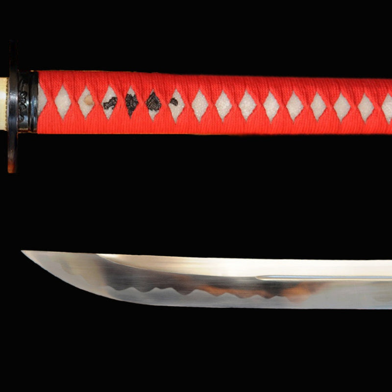 Hand Forged Japanese 47inch Naginata Sword 1095 High Carbon Steel Blad 
