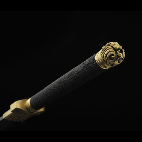 Handmade Chinese Sword Warring States Sword Folded Steel Blade Hand Finely Ground-COOLKATANA-SL-3005-U