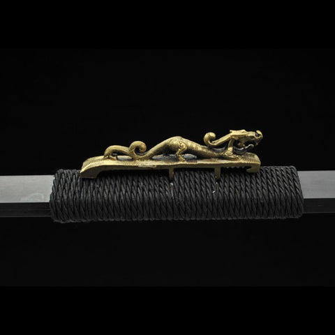 Handmade Chinese Sword Warring States Sword Folded Steel Blade Hand Finely Ground-COOLKATANA-SL-3005-U